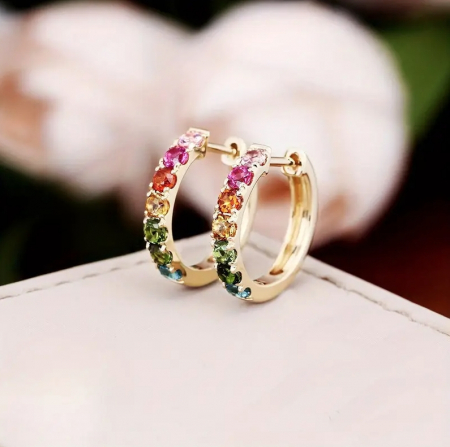 Cercei Delia multicolor [1]