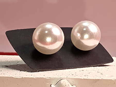 Perle - Cercei Dixie alb