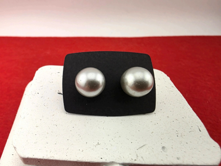 Perle - Cercei Dixie gri deschis