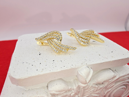 Placate cu aur - Cercei Elsa