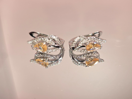 Cercei Freya portocaliu [2]