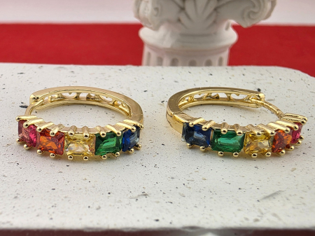 Placate cu aur - Cercei Ionela