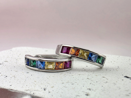 Placate cu aur - Cercei Lidia