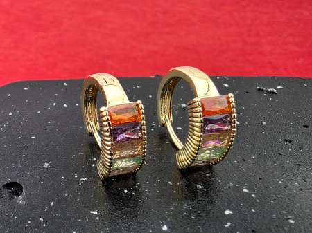 Placate cu aur - Cercei Stefania