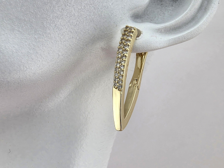 Placate cu aur - Cercei Tereza