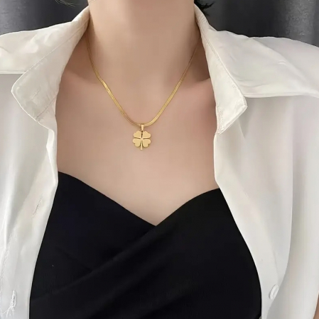 Colier Lucky auriu [2]