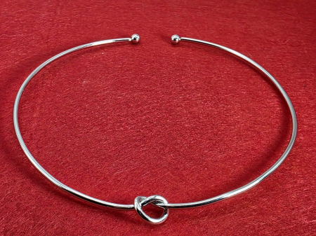 Coliere - Colier Tina argintiu