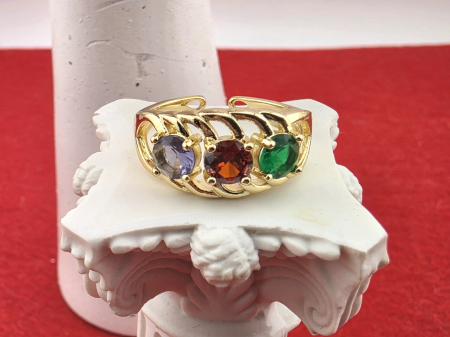 Placate cu aur - Inel Adriana