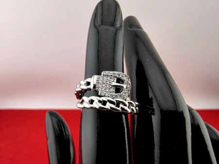 Toate bijuteriile - Inel Alanna argintiu