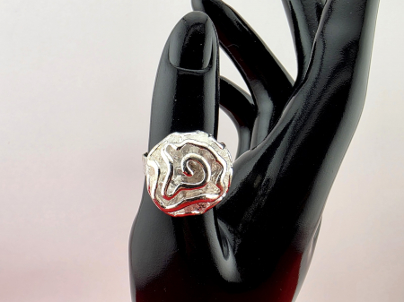 Indraznete - Inel Angelica argintiu