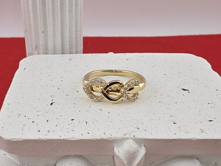 Placate cu aur - Inel Bogdana