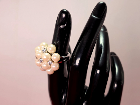 Inel Cassandra argintiu [3]