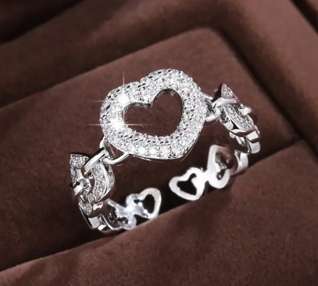 Inel Phoebe argintiu [2]