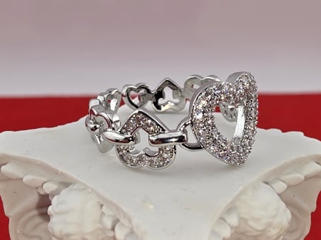 Toate bijuteriile - Inel Phoebe argintiu