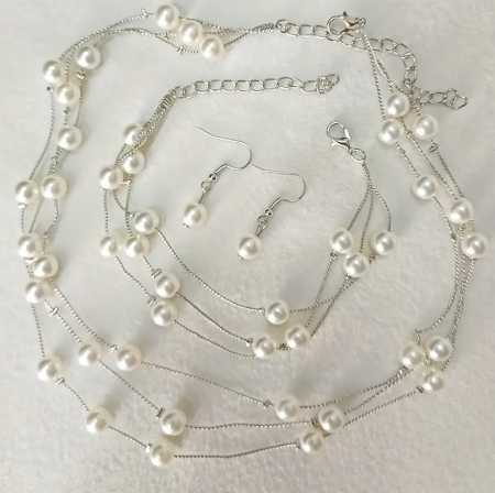 Set Cristina argintiu [3]