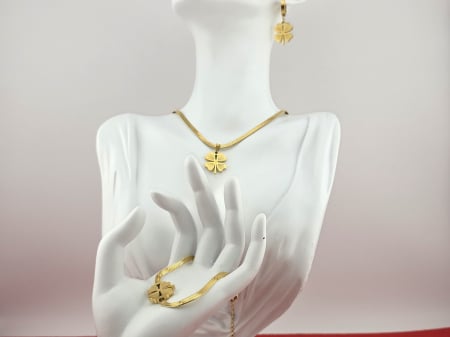 Toate bijuteriile - Set Lucky auriu