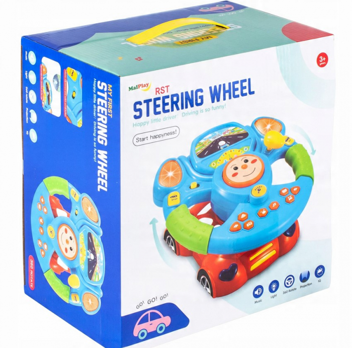 Volan educativ interactiv cu sunete și lumini [10]