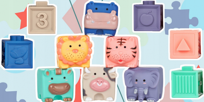 Set cuburi moi – 12 piese ANIMALE [4]