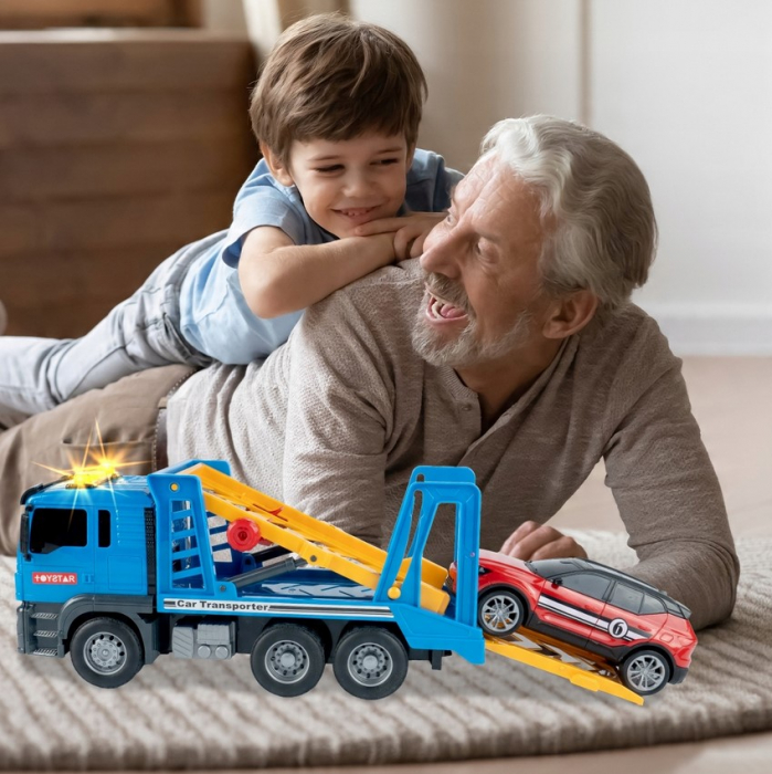 Camion Platformă – Asistență Rutieră cu Rampă, Lumină, Sunet și Tracțiune [5]