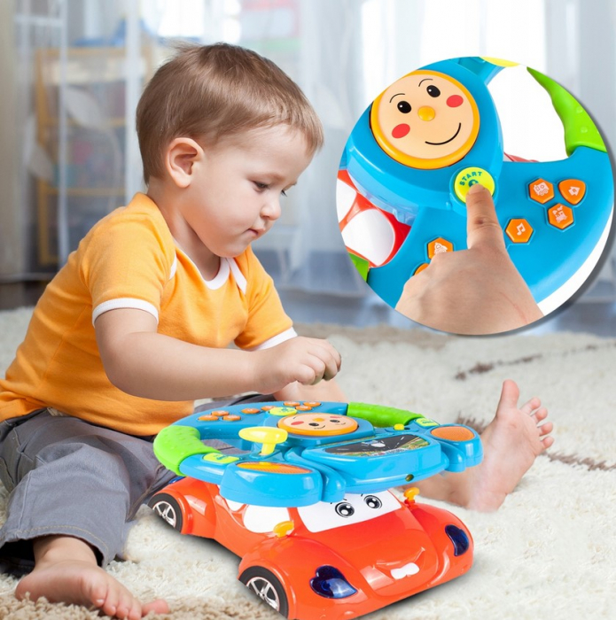 Volan educativ interactiv cu sunete și lumini [4]