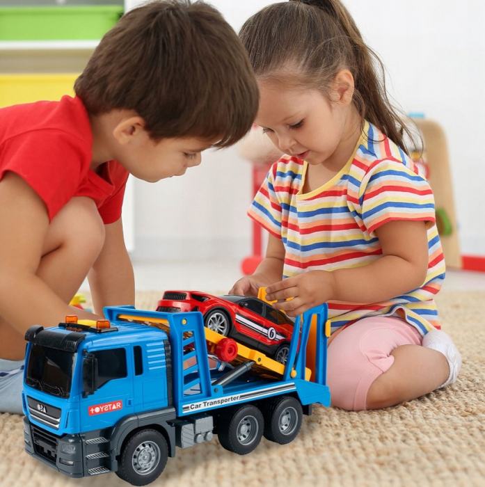 Camion Platformă – Asistență Rutieră cu Rampă, Lumină, Sunet și Tracțiune [4]