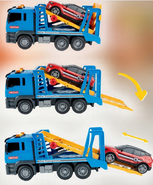 Camion Platformă – Asistență Rutieră cu Rampă, Lumină, Sunet și Tracțiune [9]