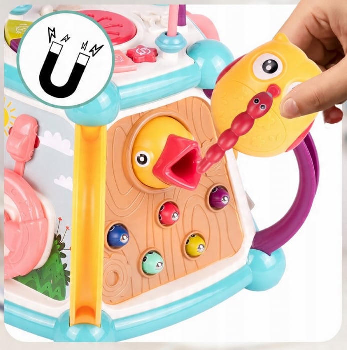 Cub Educațional Magic 7 în 1 – Jucărie Interactivă pentru Dezvoltare și Distracție [8]