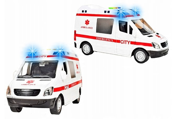 Ambulanță cu sunet și lumină – Scară 1:16 [8]