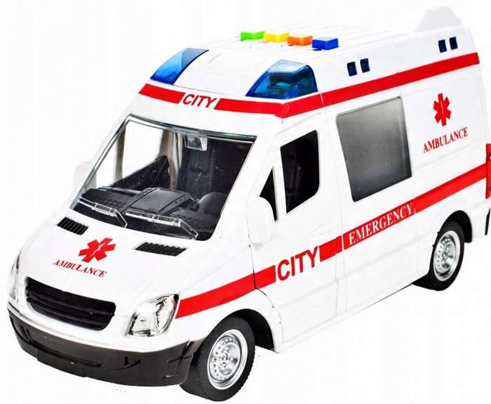 Ambulanță cu sunet și lumină – Scară 1:16 [2]