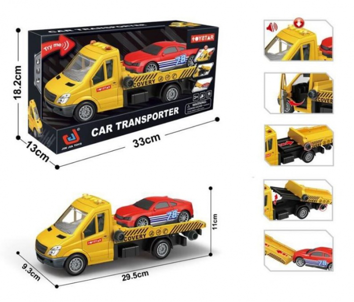 Auto Platformă – Asistență Rutieră / Camion de Remorcare – Cu Lumină, Sunet și Tracțiune [1]