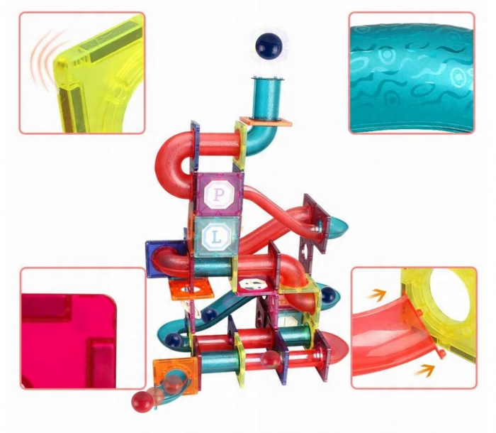Set de Blocuri Magnetice 3D – 78 Piese [7]