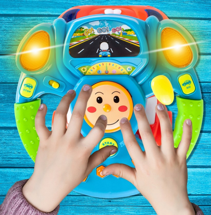 Volan educativ interactiv cu sunete și lumini [6]