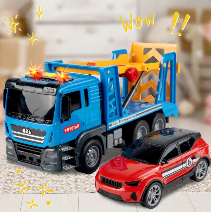 Camion Platformă – Asistență Rutieră cu Rampă, Lumină, Sunet și Tracțiune [10]