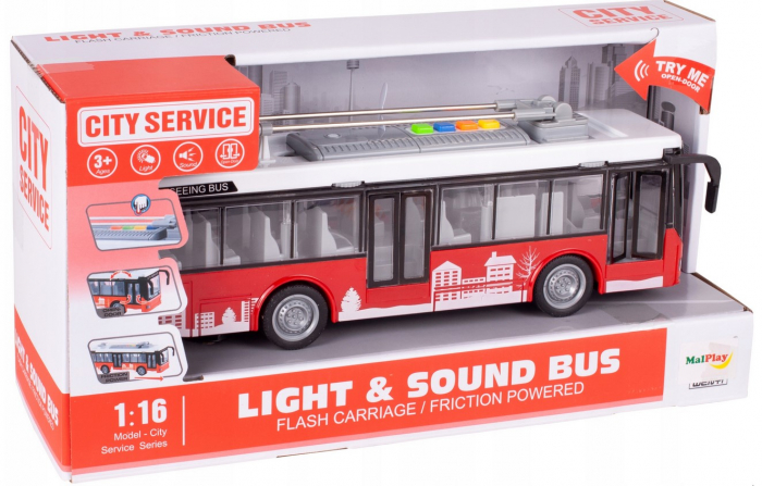 Autobuz 1:16 cu sunete și lumini – uși mobile [8]