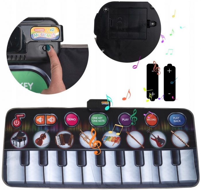 Saltea Muzicală Interactivă – Instrumente Muzicale, Înregistrare și Redare [7]