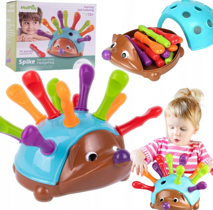 Arici Sortator Montessori – Joc Educațional cu Numere [1]