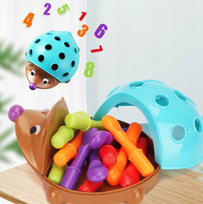 Arici Sortator Montessori – Joc Educațional cu Numere [10]