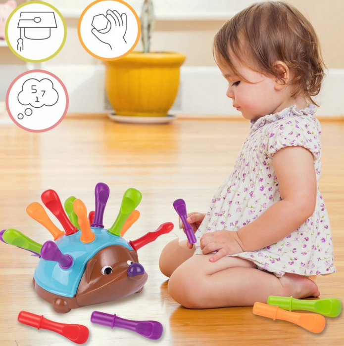 Arici Sortator Montessori – Joc Educațional cu Numere [7]