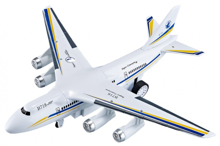 Avion de pasageri cu telecomandă + Volan în formă de ghidon [3]