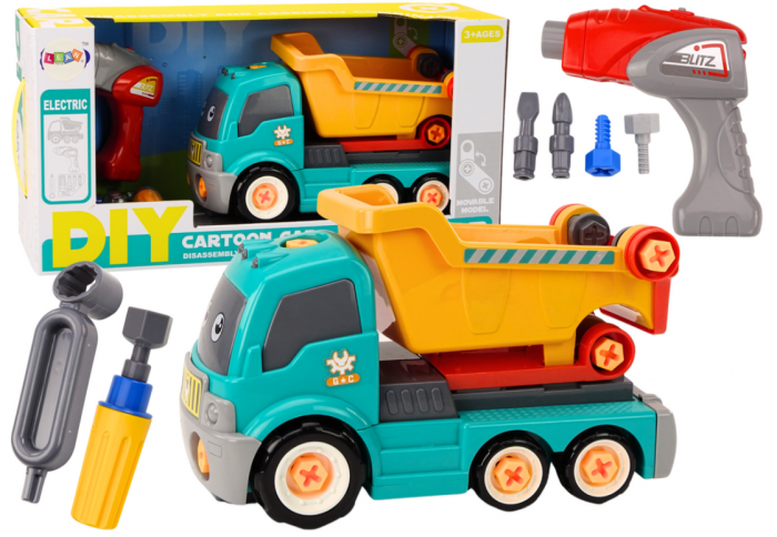 Camion Basculant Demontabil DIY Turcoaz [1]