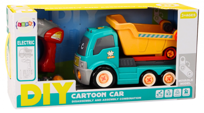 Camion Basculant Demontabil DIY Turcoaz [4]