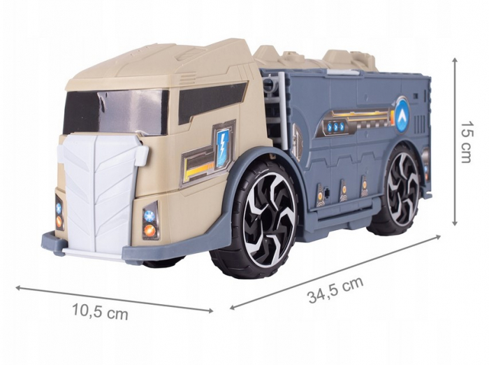Camion Militar cu Lansator de Rachete – Set cu Stație de Alimentare și Semne [3]
