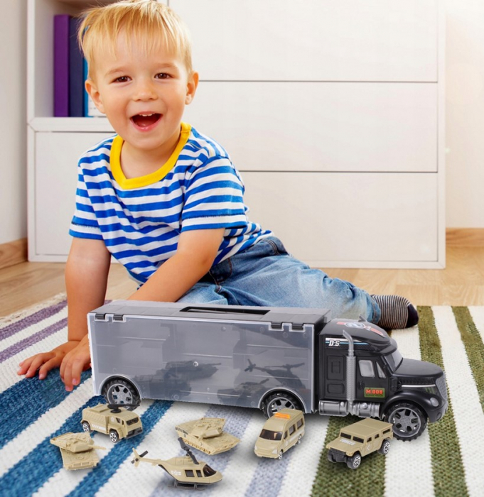 Camion Militar cu Vehicule – Set 13 în 1 [7]