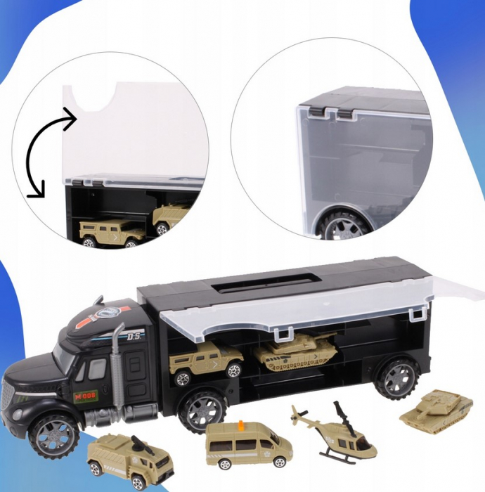 Camion Militar cu Vehicule – Set 13 în 1 [5]