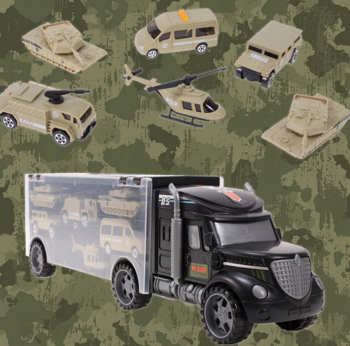 Camion Militar cu Vehicule – Set 13 în 1 [6]