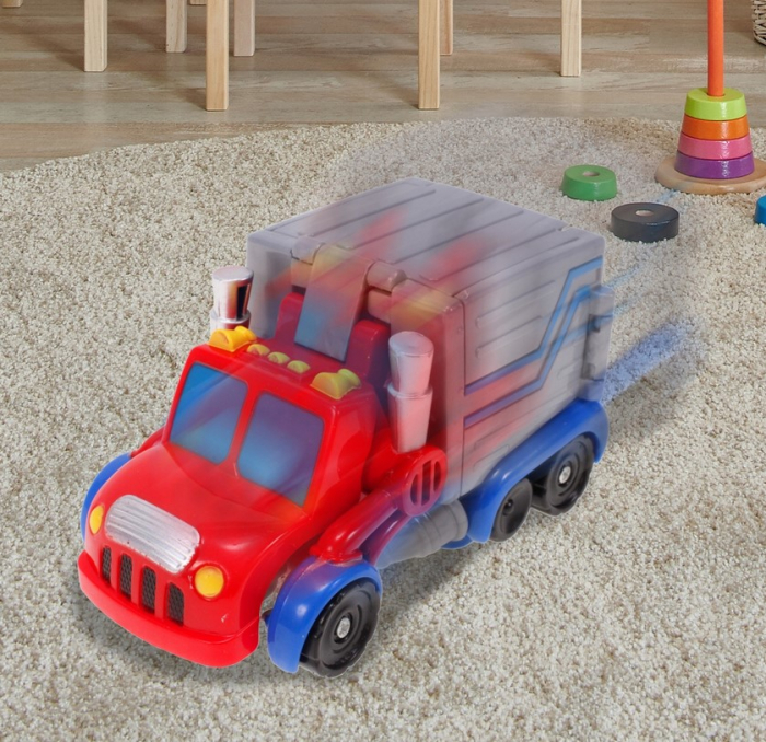 Camion Roșu Transformabil în Robot [7]