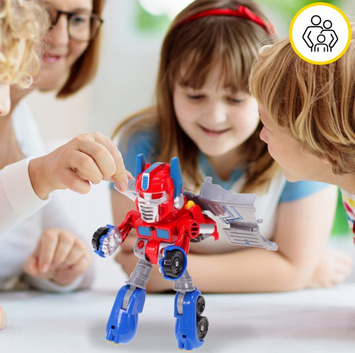 Camion Roșu Transformabil în Robot [4]