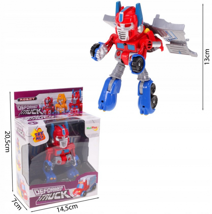 Camion Roșu Transformabil în Robot [2]