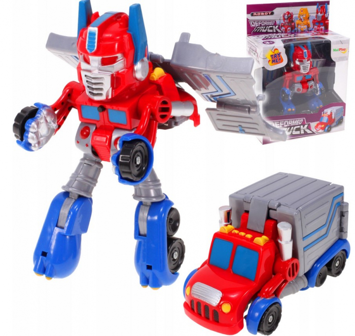 Camion Roșu Transformabil în Robot [1]