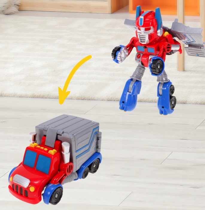 Camion Roșu Transformabil în Robot [5]